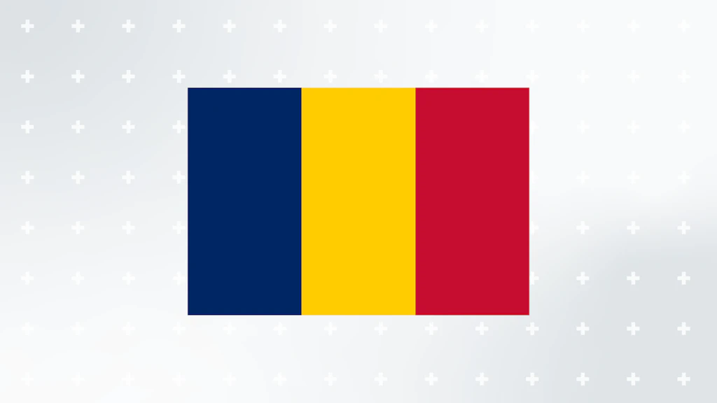 Flagge von Tschad